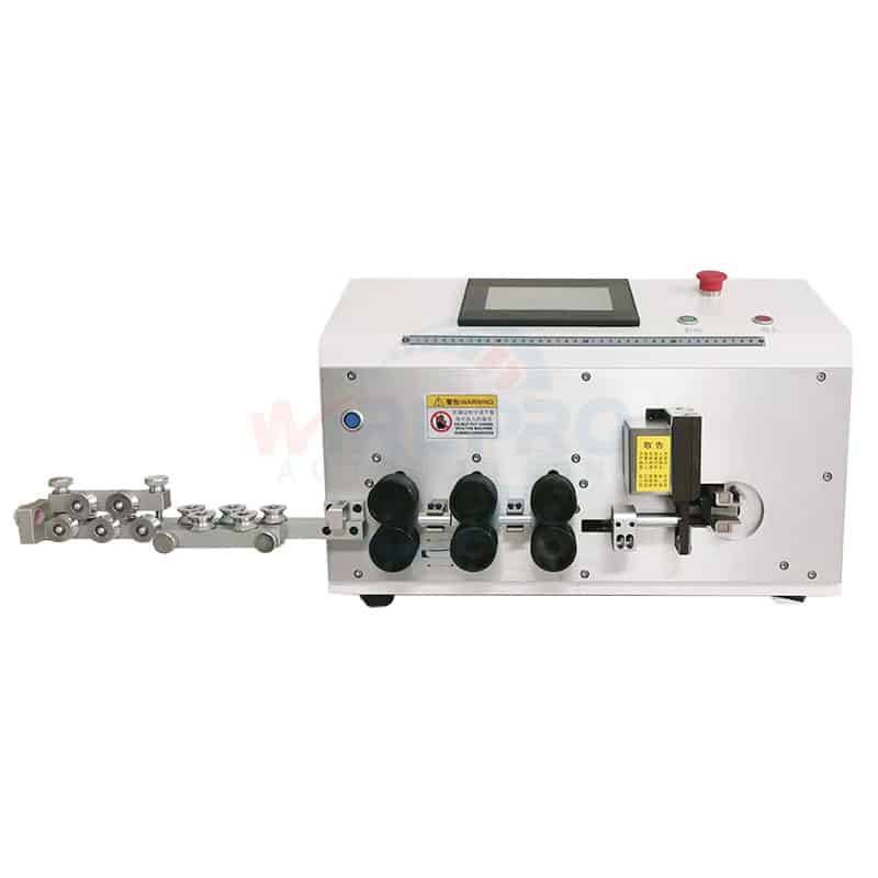 35mm2 Automatic electric cable stripping bending machine