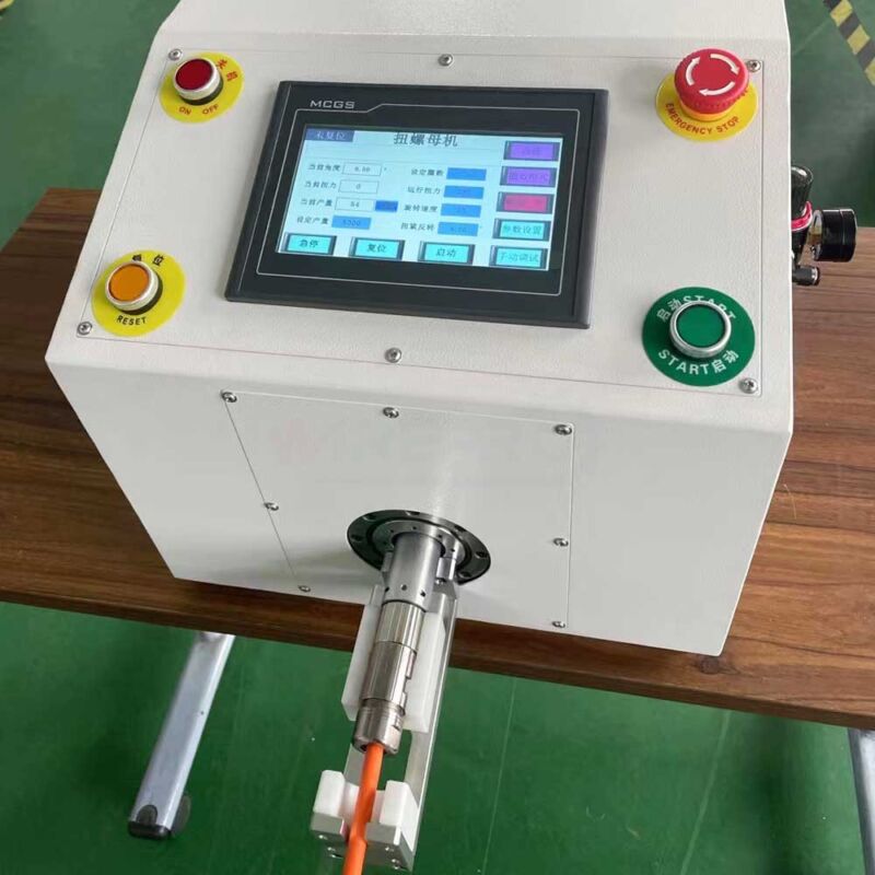 PT-T01 wire connector assemble nut tightening machine - Image 4